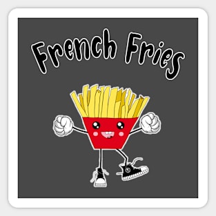 French Fries - Comic Sticker